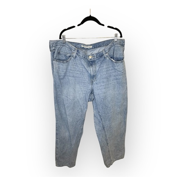 Levi’s Women’s ’94 Baggy Jeans Plus Size 20W High Rise Light Wash - Picture 1 of 8